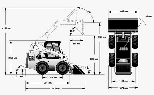 Аренда мини погрузчика Bobcat
